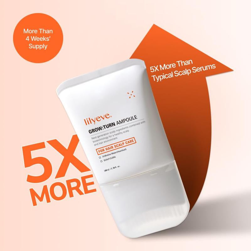 Lilyeve Growturn Hair Growth Serum with Built in Brush for Hair Growth & Thickening